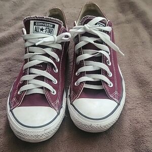 Converse All Star Maroon Canvas Shoes